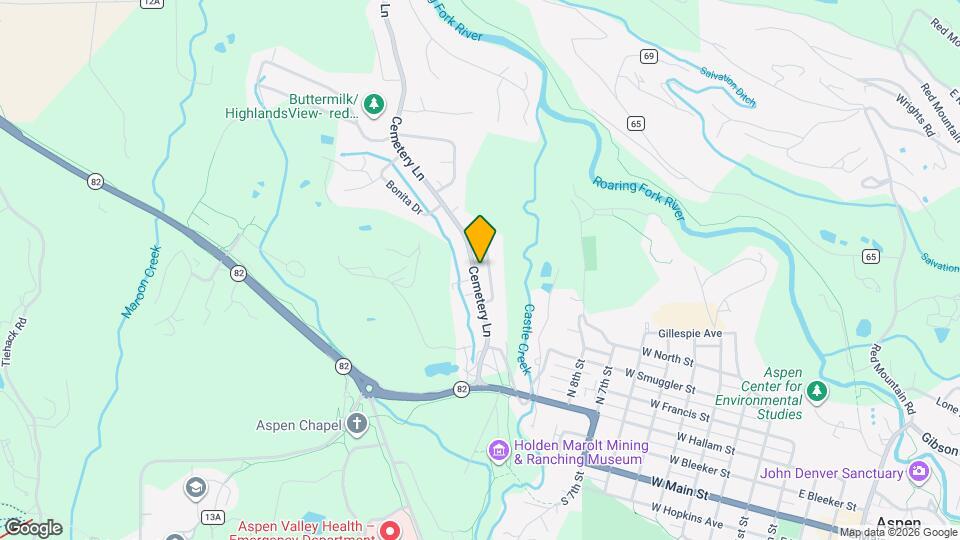 745 Castle Creek Dr Map and Location Details