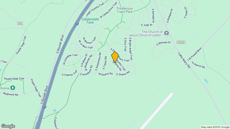 4968 S Pyrite Rd Map and Location Details