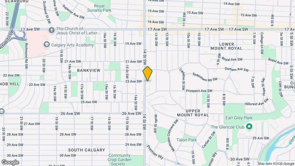 2428 14th St SW Map and Location Details