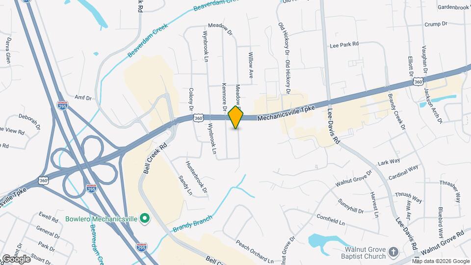 7953 Meadow Dr Map and Location Details