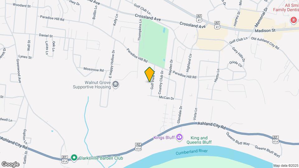 814-B Golfview Pl Map and Location Details