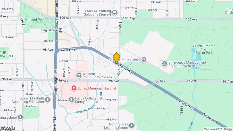 13978 Fraser Hwy Map and Location Details