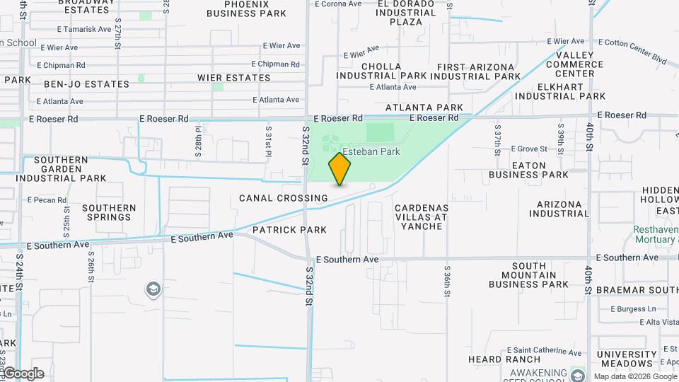 5611 S 32nd St Map and Location Details