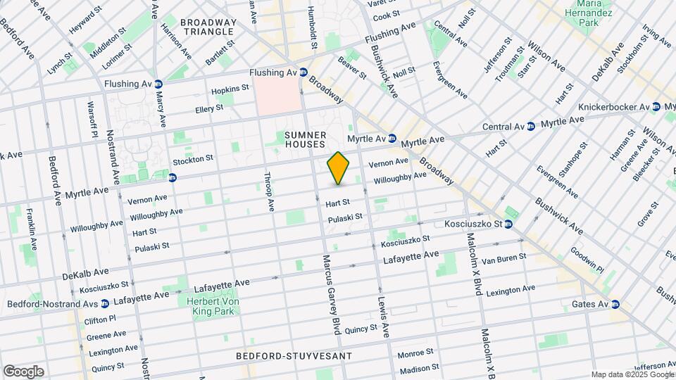 742-744 Willoughby Ave Mapa y Detalles de la Ubicación