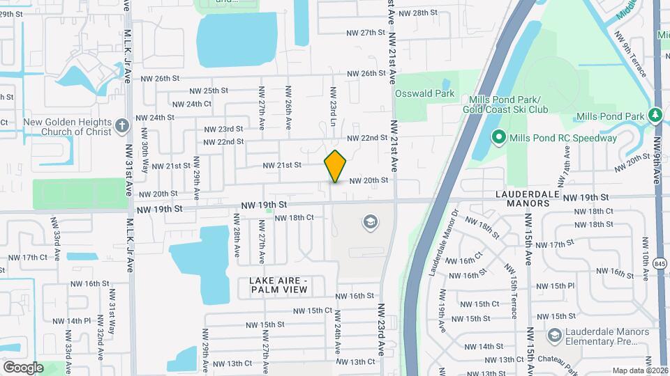 2360 NW 20th St Map and Location Details