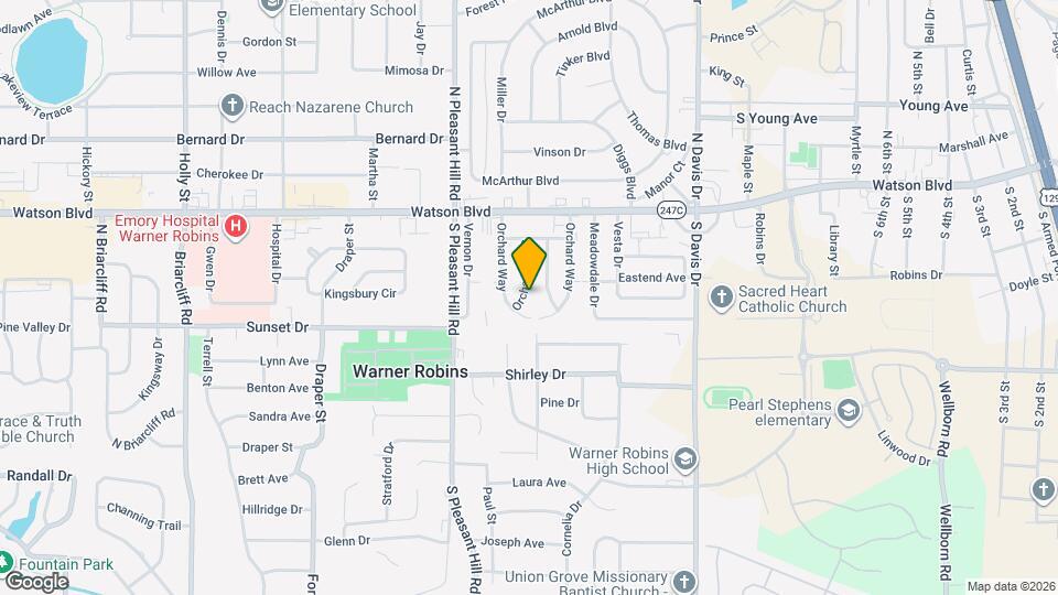 144 Orchard Pass Map and Location Details