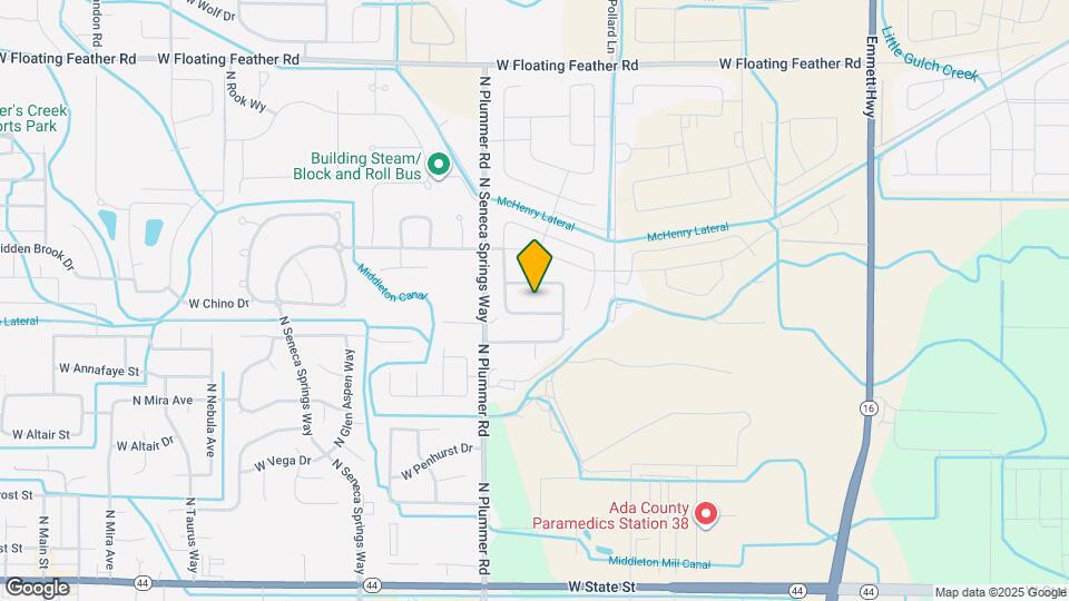 9444 W Chino St Map and Location Details