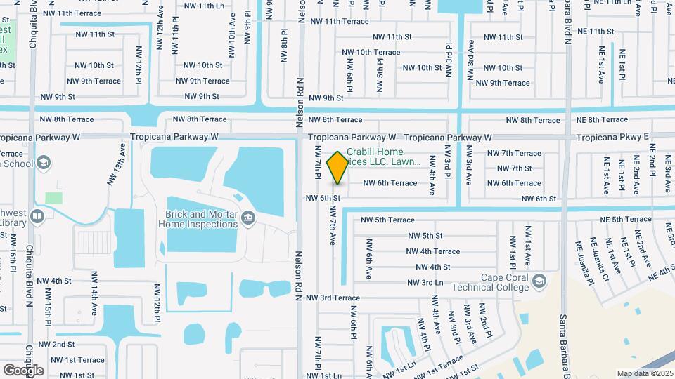 605 NW 7th Ave Map and Location Details