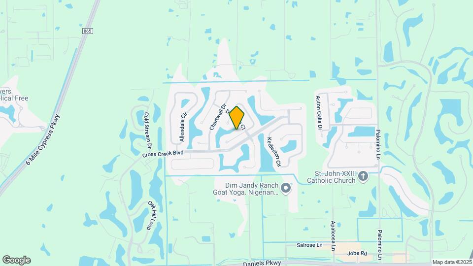 8361 Trentwood Ct Map and Location Details