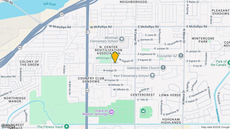 146 W Ivyglen St Map and Location Details