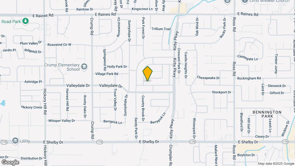 6338 Golden Park Dr Map and Location Details