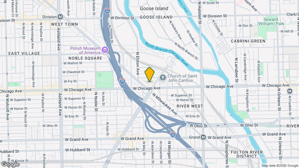 813 N May St Map and Location Details