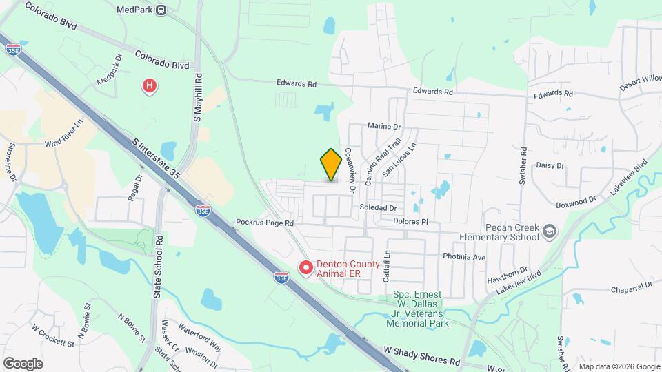 5100 Claudia Dr Map and Location Details