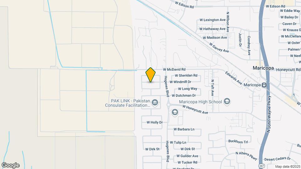 46095 W Windmill Dr Map and Location Details