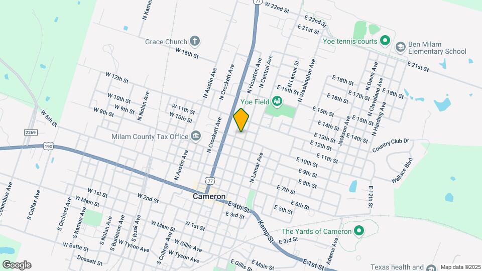 1002 N Central Mapa y Detalles de la Ubicación