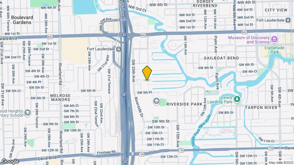 511 SW 18th Ave Map and Location Details