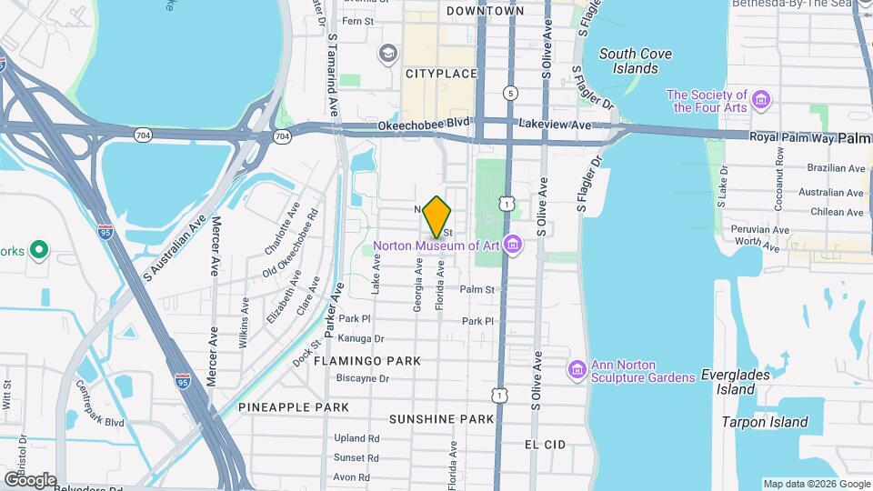 1309 Florida Ave Map and Location Details