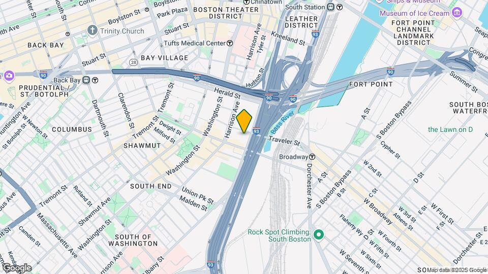 Troy Boston Mapa y Detalles de la Ubicación