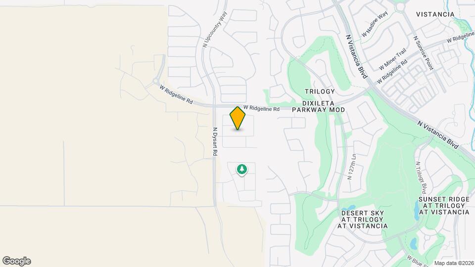 13196 W Redstone Dr Mapa y Detalles de la Ubicación