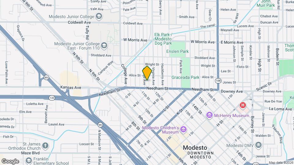 118 Orange Ave Map and Location Details