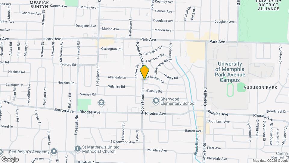 3692 Huntingdon Ln Map and Location Details