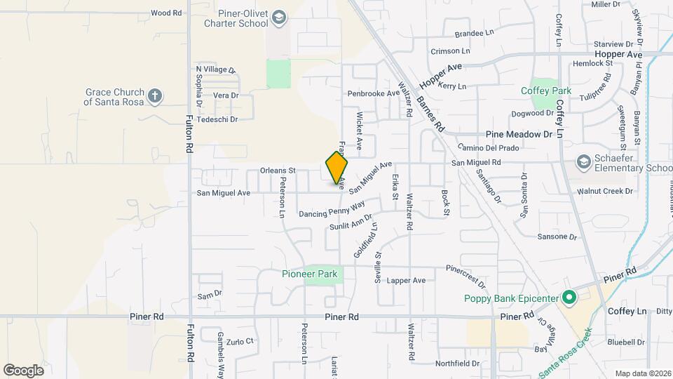 2269 San Miguel Ave Map and Location Details