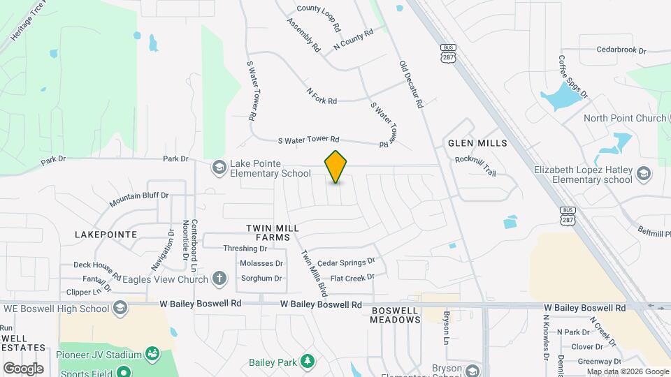 9121 Stormcrow Dr Map and Location Details