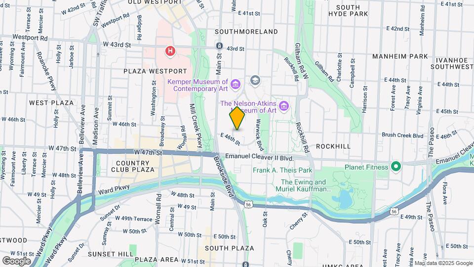 4549-4589 Walnut St Mapa y Detalles de la Ubicación