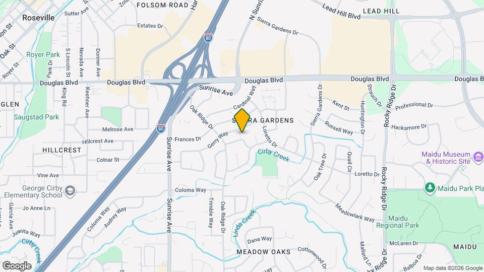 1411 Michael Way Map and Location Details