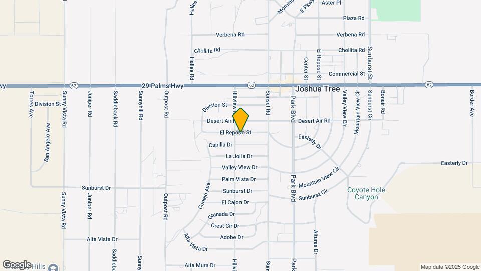 61589 El Reposo St Map and Location Details