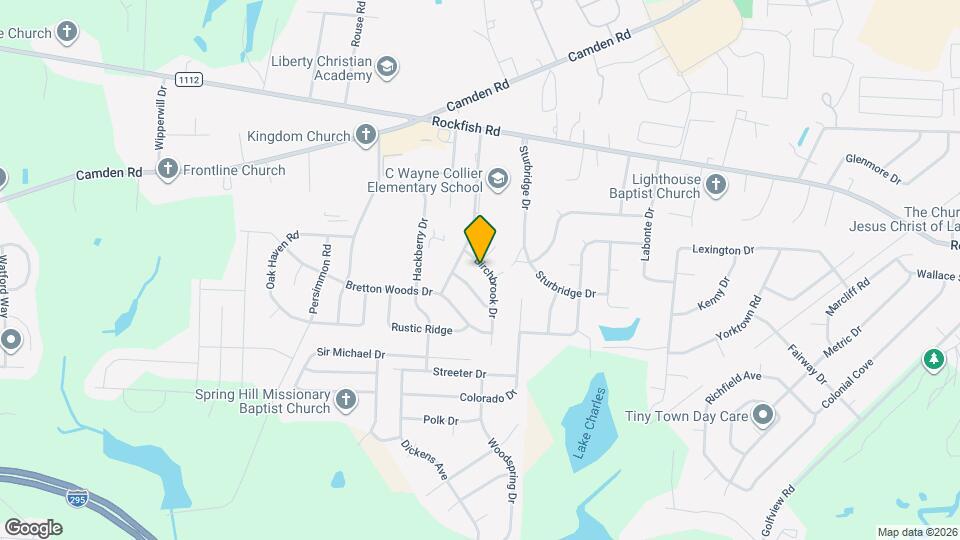 6239 Birchbrook Dr Map and Location Details
