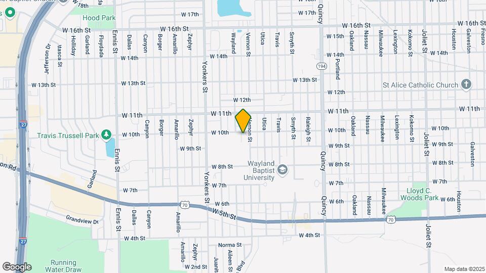 903-909 Vernon St Map and Location Details