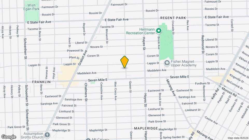 14841 Maddelein St Map and Location Details