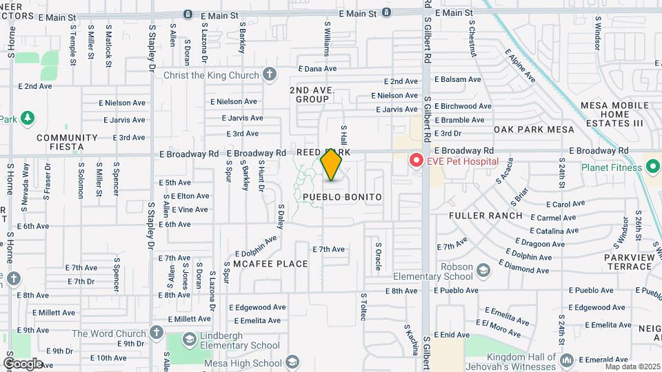 1715-1717 E 5th Ave Mapa y Detalles de la Ubicación
