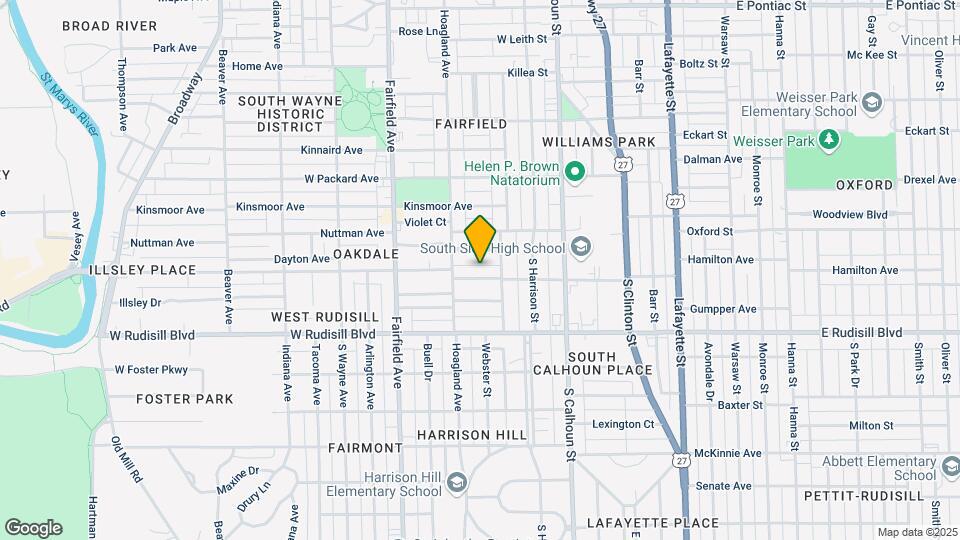 326 W Oakdale Dr, Unit B Map and Location Details