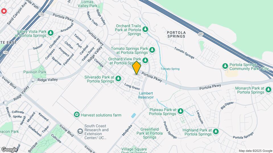 Portola Place Apartment Homes Mapa y Detalles de la Ubicación