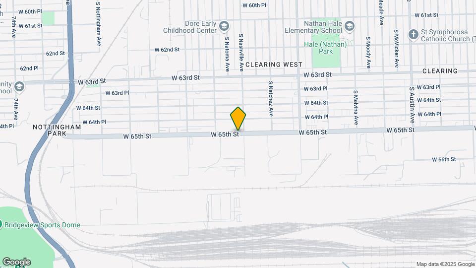 6614 W 65th St Map and Location Details