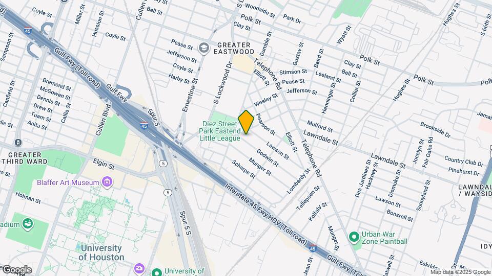 1411 Godwin St Map and Location Details