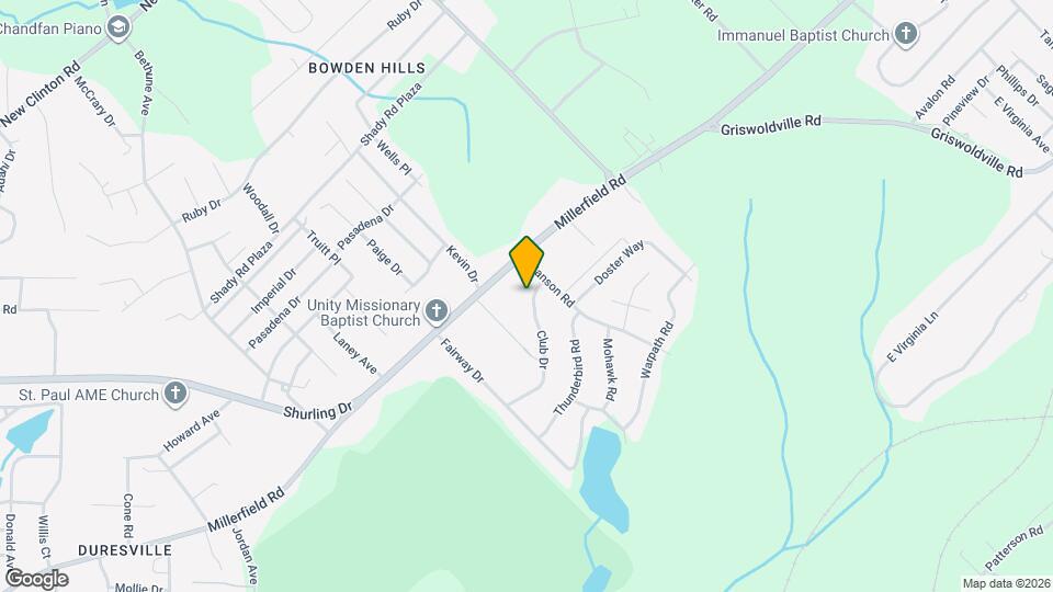 3358 Club Dr Map and Location Details