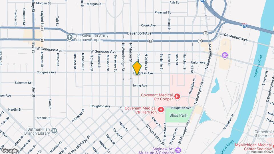 1737 Durand St Map and Location Details