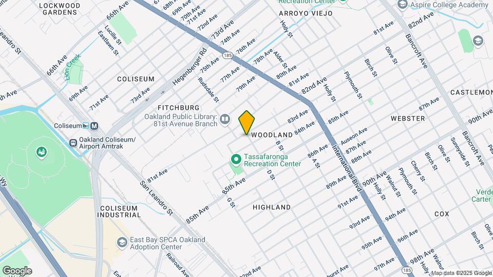 8211 D St Map and Location Details