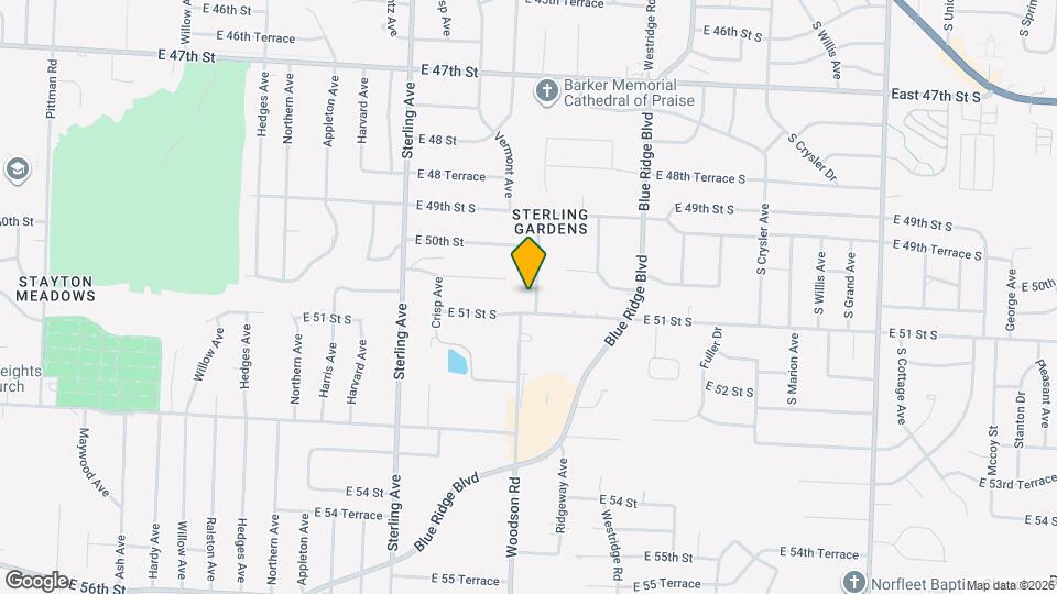 5016 Norwood Ave Map and Location Details