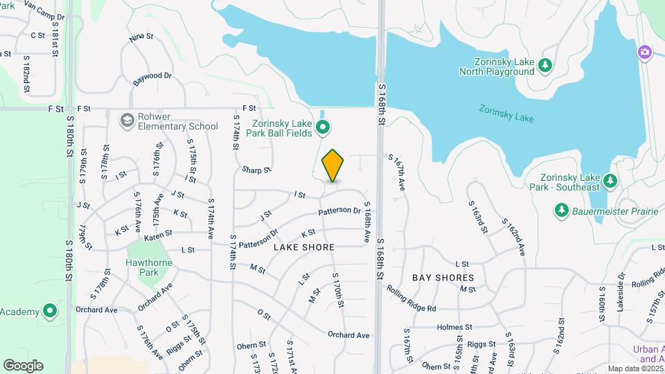 4334 S 169th Ave Cir Map and Location Details