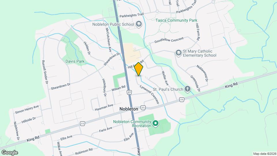 115 Lynwood Crescent Map and Location Details