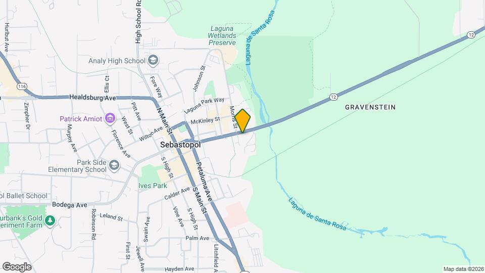 6683 Sebastopol Ave Map and Location Details
