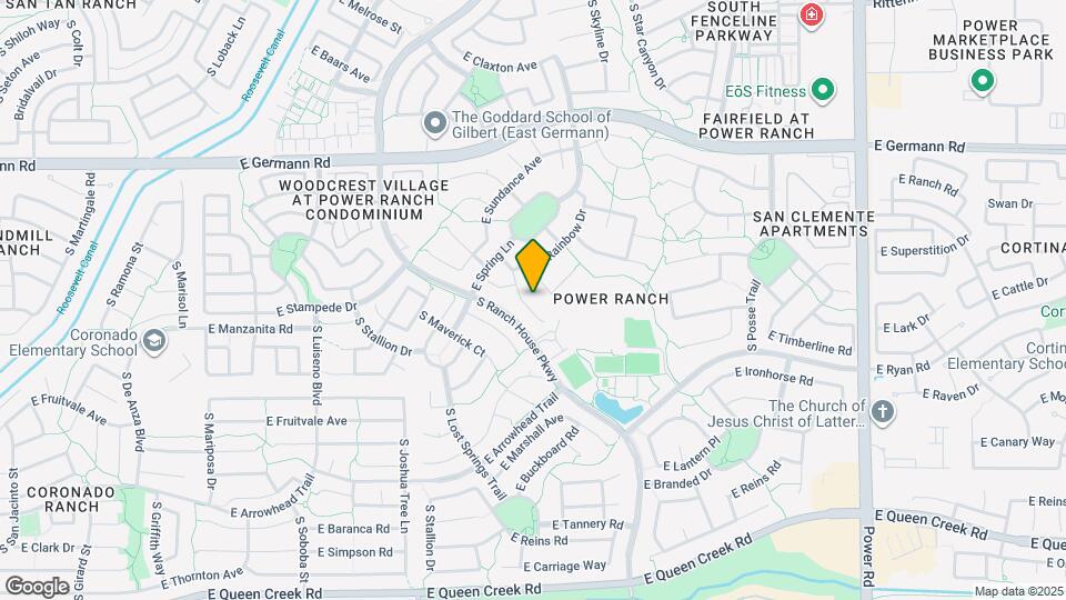 4311 S Splendor Ct Map and Location Details