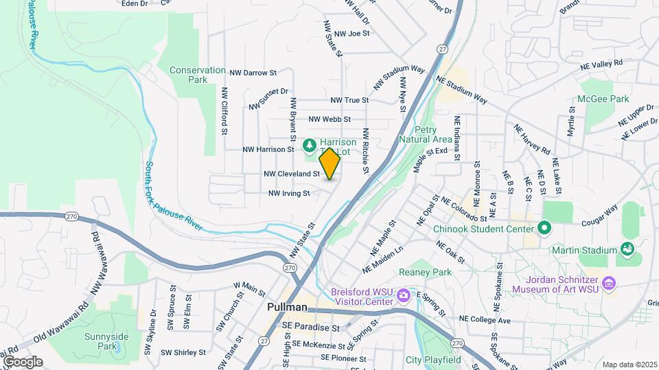 615 NW State St Map and Location Details