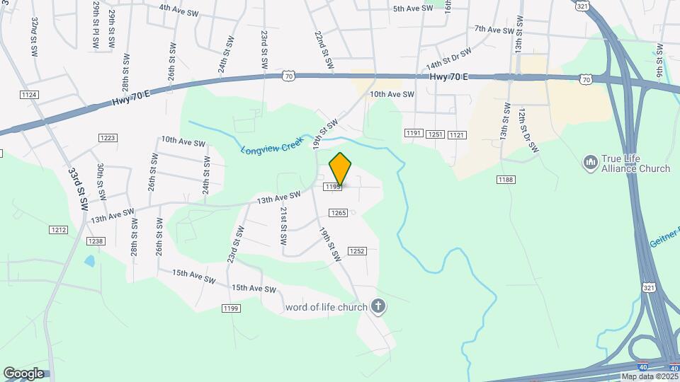 1831 13th Ave SW Map and Location Details