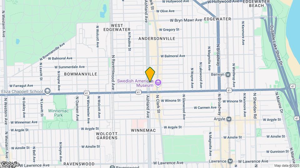 5223-5227 N Ashland Ave Map and Location Details