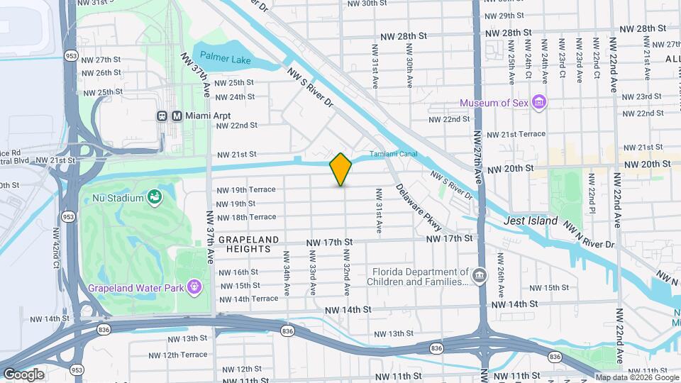 1920 NW 32nd Ave Map and Location Details